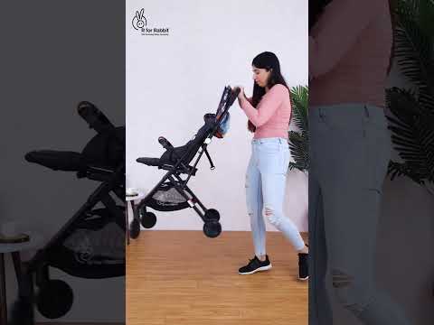 R for Rabbit Pocket Stroller Lite Most Portable Travel-Friendly Baby Stroller