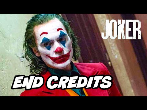 Joker Ending Scene and End Credit Scene Breakdown Video