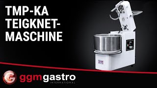 Pétrin à Pâte / Pétrin à spirale - 22 Litres / 18 kg - 1 Vitesse - Cuve Amovible & Tête Relevable - Fonction Minuterie