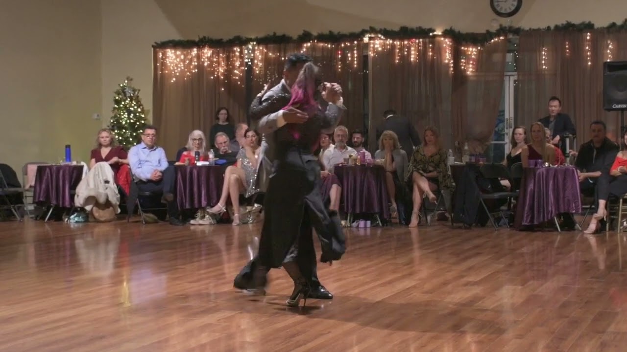 Analia Centurión and Tittu Thomas at Milonga Gavito 3/3