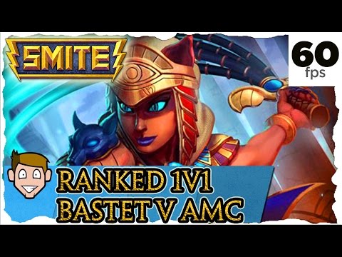 Smite BASTET v AMC 1v1 Ranked Joust League Gameplay German / Deutsch 2016 | QUALIFIKATION #138