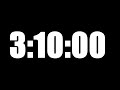 3 HOUR 10 MINUTE TIMER 190 MINUTE COUNTDOWN TIMER LOUD ALARM