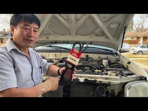 How to replace Serpentine Belt on TOYOTA TUNDRA