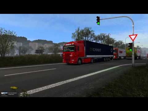 ETS2 DAF XF95 Praha - uherské Hradiště