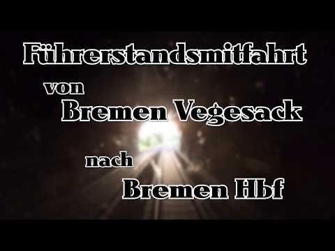 Führerstandsmitfahrt | Bremen Vegesack - Bremen Hbf | RS1 | Baureihe 440