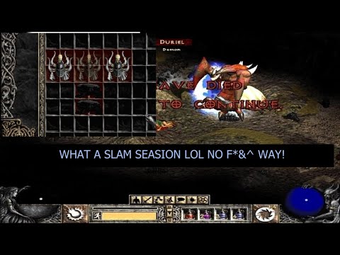 PD2 SLAM VIDEO #3 SOME CRAZY LUCK LOL PROJECT DIABLO 2