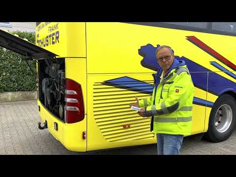 Abfahrtskontrolle - MB Tourismo - Karte 1