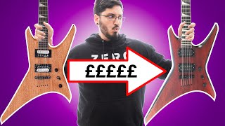 Video thumbnail for Transforming Budget Guitar Into My Dream Guitar | Jackson JS32 Warrior by Bedroom Guitar Hero