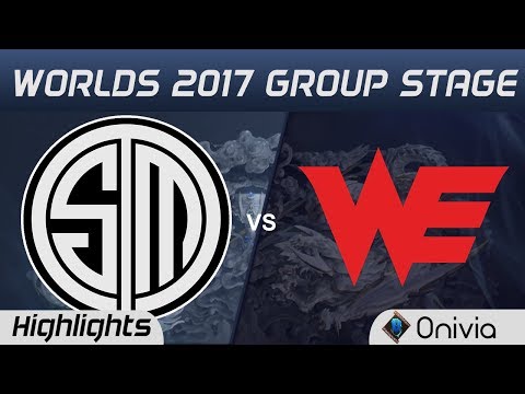 TSM vs WE Highlights World Championship 2017 Group Stage Team Solo Mid vs Team WE by Onivia