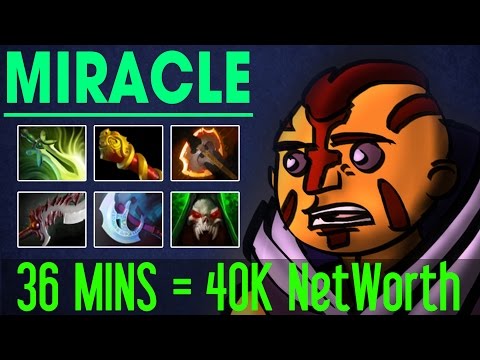 Miracle Anti Mage - How to Plays AM 36 Mins = 40k Net Worth - Fullmatch 2016