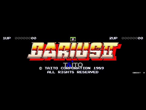 DARIUS II ダライアスII 009 Planet Blue 地球シーン (arcade game music)
