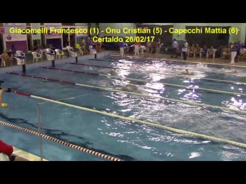 Giacomelli F. - Onu C. - Capecchi M. 100SL (RJS Masc.) - Certaldo 26/02/2017