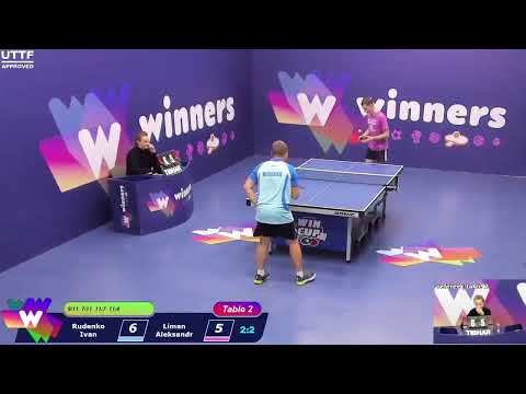 WINners CUP table 2  14.11 Rudenko Ivan - Liman Aleksandr  20:45