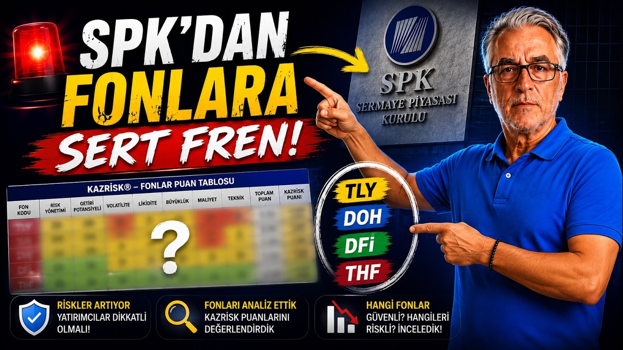 SPK’dan Fonlara Yeni Düzenleme! TLY, DOH, DFİ ve THF’yi KAZRİSK ile İnceledik