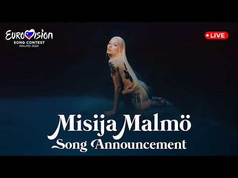 Misija Malmö - Slovenian entry "Veronika" for Eurovision 2024 premiere LIVE