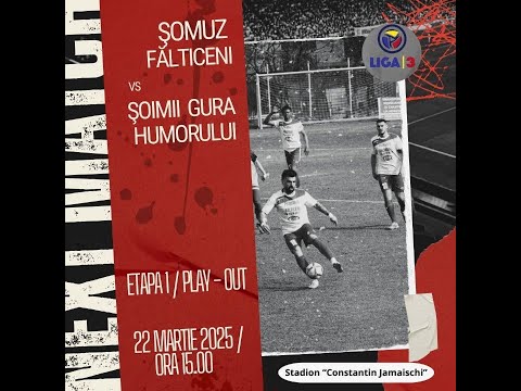 LIGA 3: ȘOMUZ FĂLTICENI vs ȘOIMII G.H. 1-0