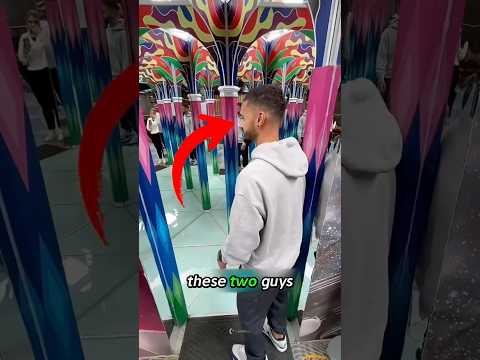 POV: you trust your friend in a mirror maze 💀This went exactly how you’d expect 😂