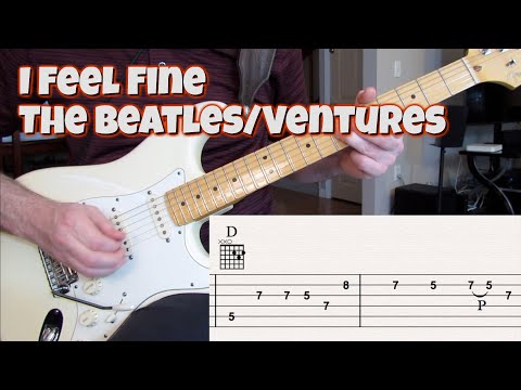 I Feel Fine (Beatles/Ventures cover with tabs)