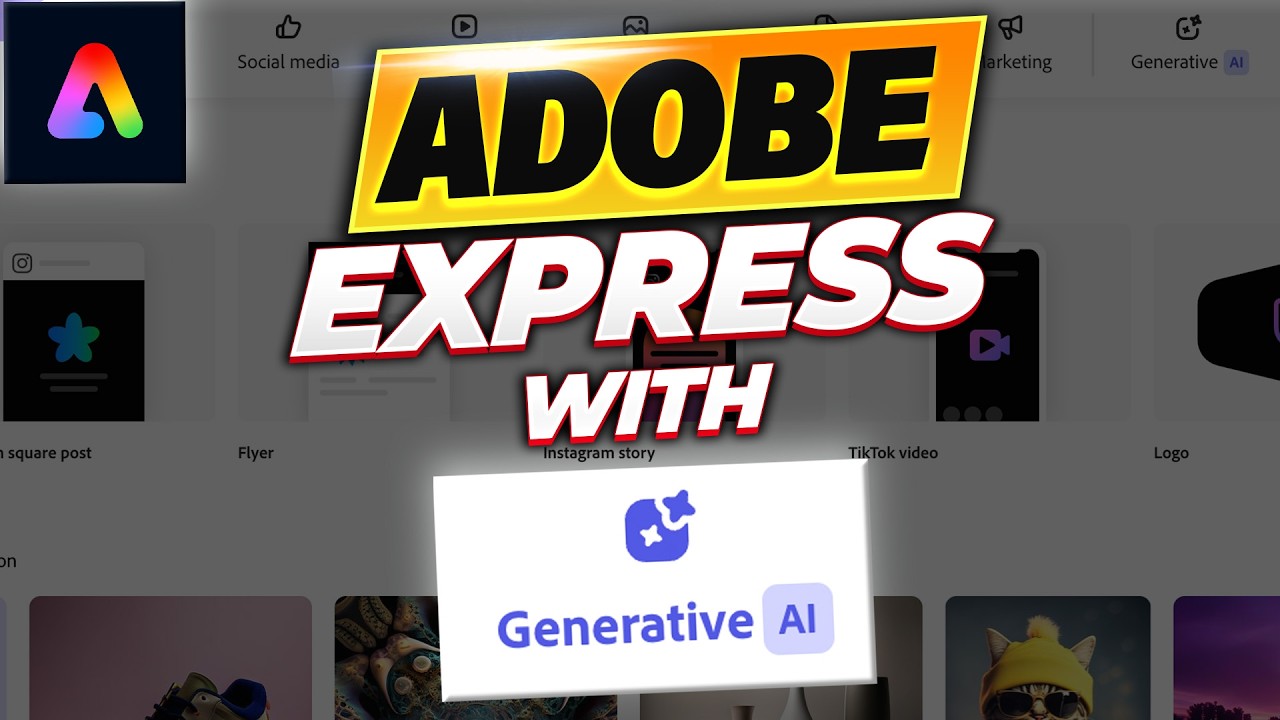How to Use Adobe Express - Beginner's Tutorial