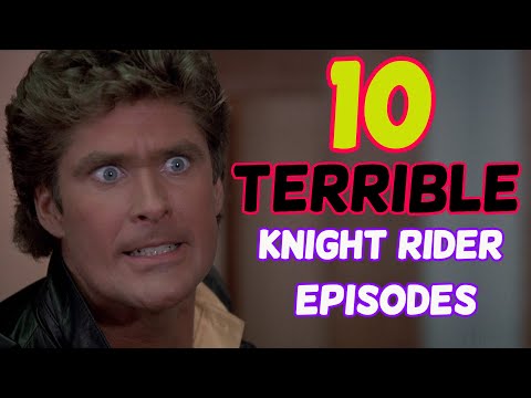 Oh KITT! Top 10 TERRIBLE "Knight Rider" Episodes - Do You Agree with Our Picks?