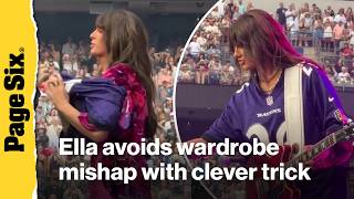 Country star Ella Langley avoids wardrobe disaster with clever trick