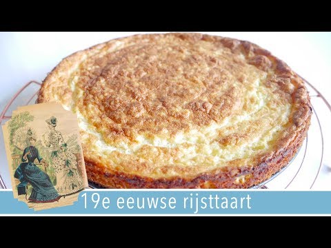 Rijsttaart uit de 19e eeuw | RENSKE VISSER