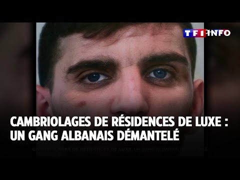 Cambriolages de résidences de luxe : un gang albanais démantelé｜TF1 INFO