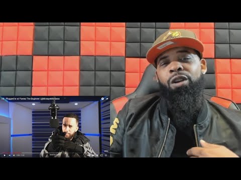 AMERICAN REACTS TO -AB - Plugged In w/ Fumez The Engineer | @MixtapeMadness