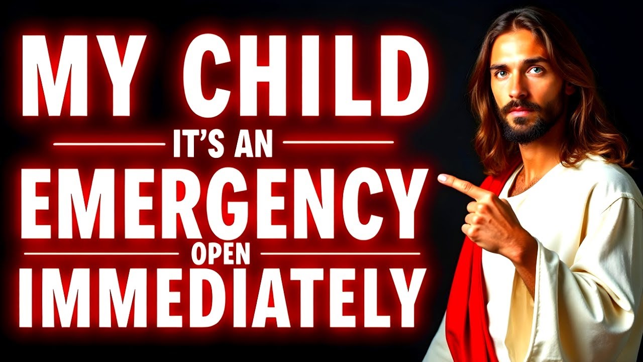 🚨 ALERT 🚨 "I PRAY THIS GETS TO YOU" - JESUS | God's Message Today | God Helps