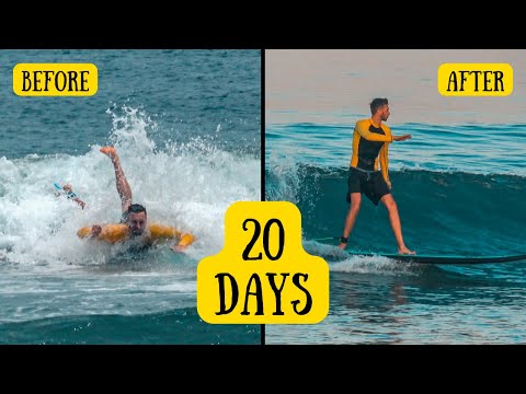 20 Days of Surf Camp in Bali (From Zero)