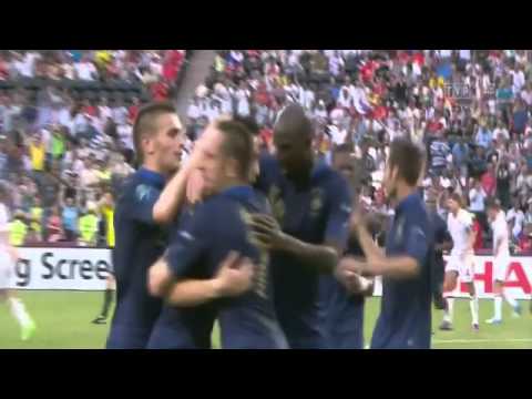 أهداف مباراة إنجلترا وفرنسا في كأس أمم أوروبا 2012