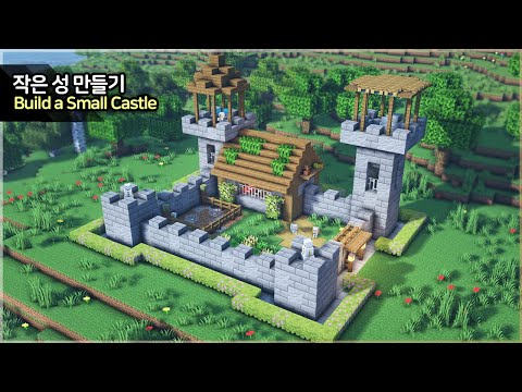 🔨MINECRAFT: How to Build Tiny Castle in Survival