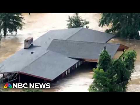 Urgent flooding rescues in the heartland