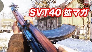COD WW2 SVT40に拡張マガジンつけて BOTと遊ぶ マック堺