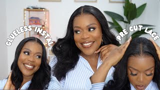 NO MORE CUTTING Lace! Affordable Pre Plucked & Bleached Ready To Go Closure Wig | ft. West Kiss Hair