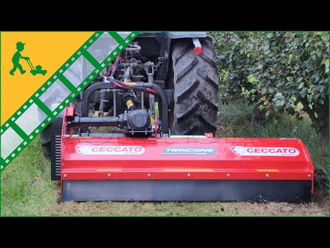 Démonstration du Broyeur lourd à tracteur Ceccato Trincione 400
