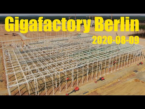 Giga Berlin | 2020-08-09 | Roof structures