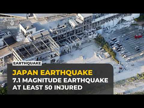 Fear and panic as magnitude 7.1 earthquake hits southern Japan