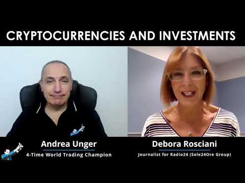 Cryptocurrencies and Investments with Debora Rosciani from Radio24 (main financial radio in Italy)