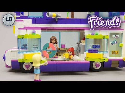 Vidéo LEGO Friends 41395 : Le bus de l'amitié