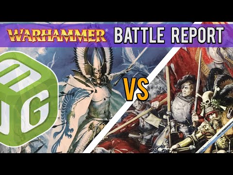 High Elves vs Empire Warhammer Fantasy Battle Report Ep 31