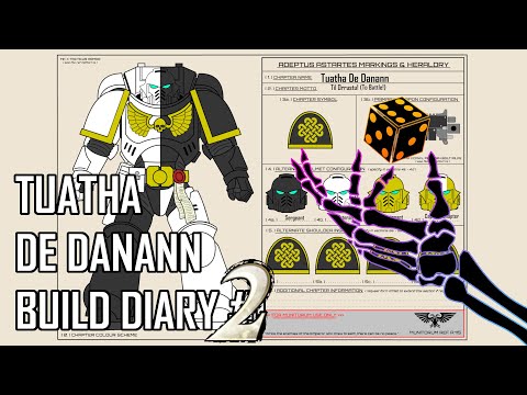 Warhammer 40k Indomitus Build Diary #2 | Conversions of the Tuatha De Danann