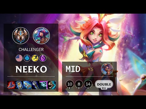Neeko Mid vs Lillia - NA Challenger Patch 10.15