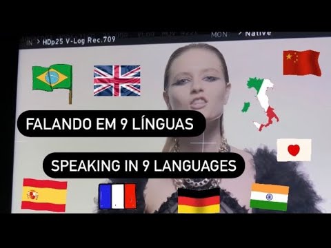 Speaking in 9 languages (to help me with likes!)
