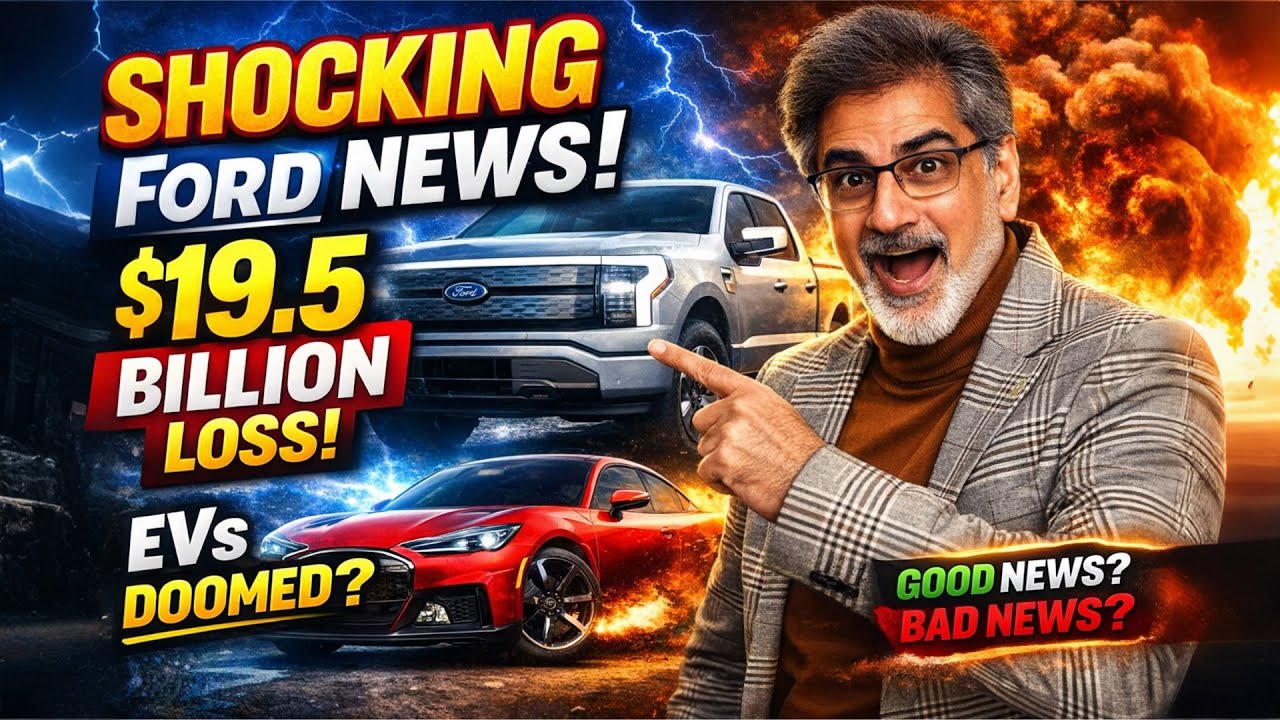 Ford Just Lost $19.5 Billion on EVs — What Went Wrong?