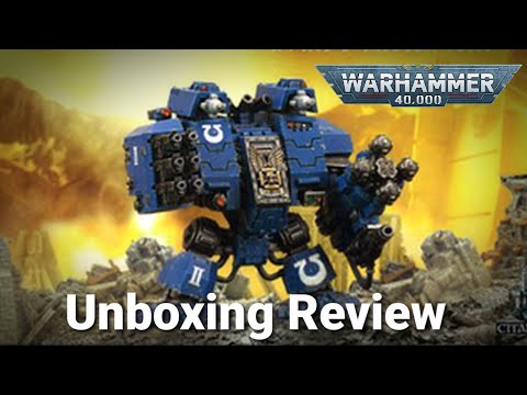 40k Ironclad Dreadnaught unboxing & review