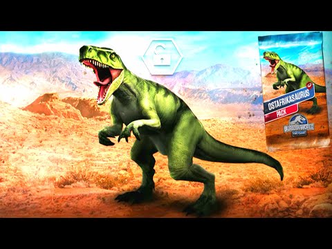 THERIZINOSAURUS GEN 2 OPEN UNLOCK OSTAFRIKASAURUS | JURASSIC WORLD THE GAME