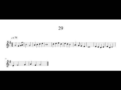 Dictado Musical N 29_trompeta