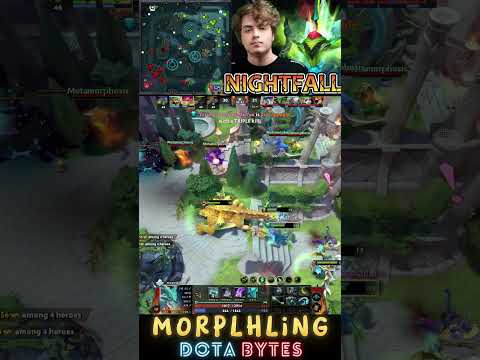 Rampage Alert 😎: Morphling rampage by Nightfall of Betboom Team 🔥 #dota2 #dotabytes