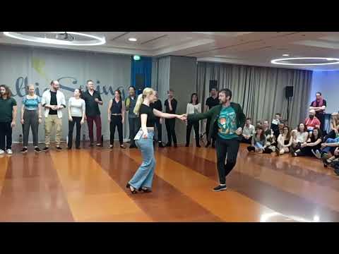 Baltic Swing 2022 - Advanced JnJ final 5th place - Alexandre Zaag & Evelina Lundberg